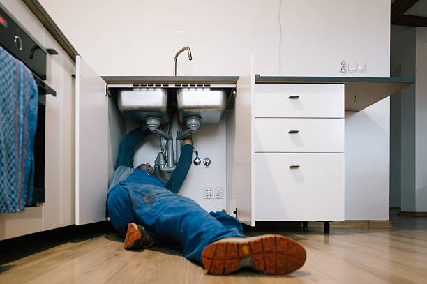 Professional Drain Cleaning technician working in Franklin, GA
